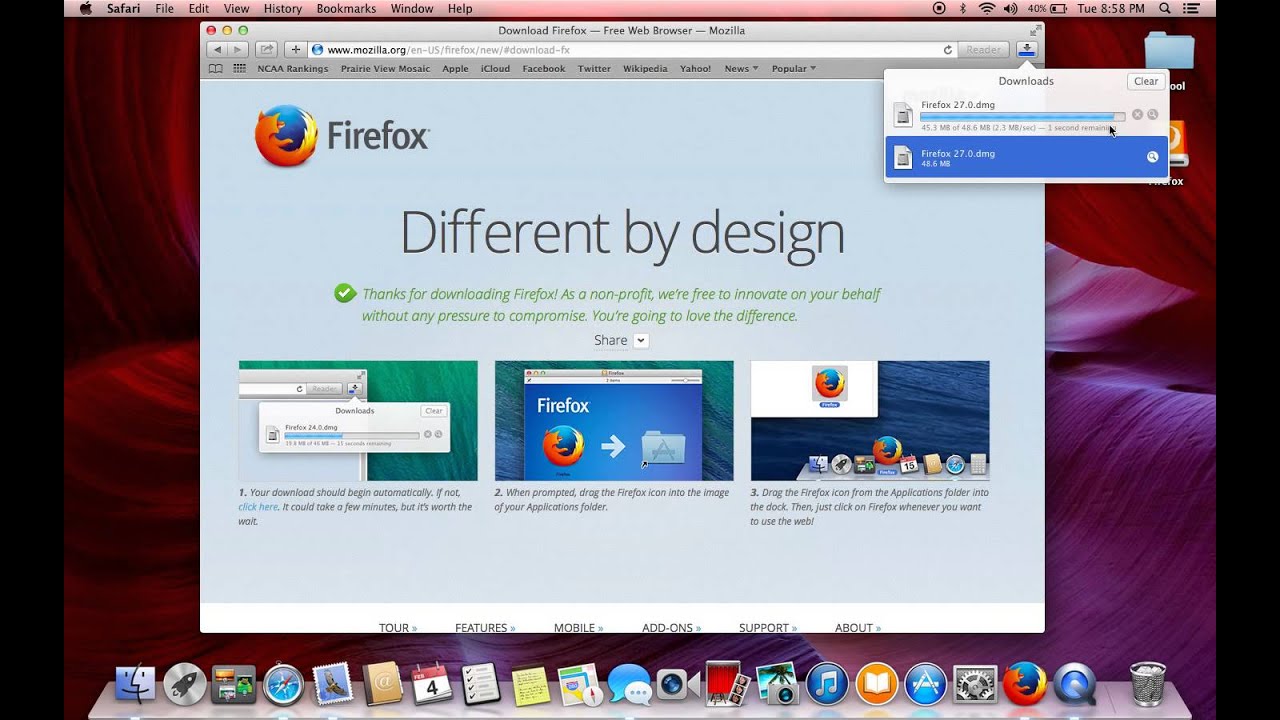 Mozilla firefox for mac updates